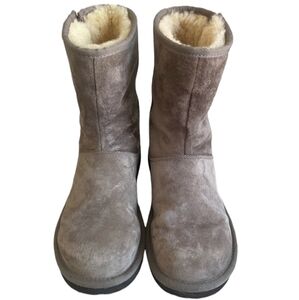 Womens UGG S/N 5116 F3009H Side Zip Suede Boots
